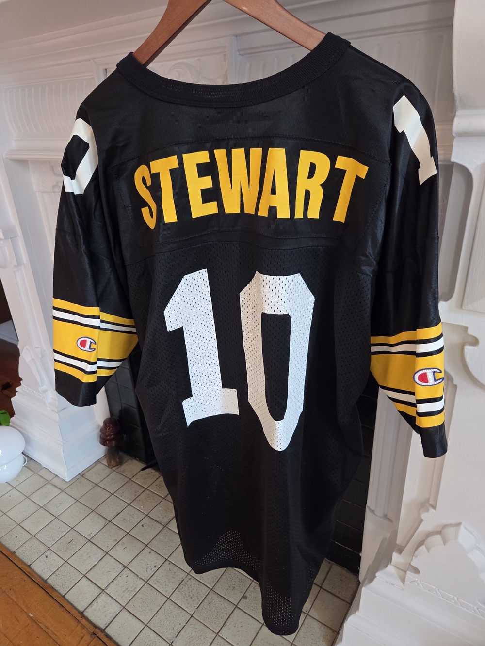 Vtg Pittsburgh Steelers Kordell Stewart #10 Champion NFL jersey - 52 Made in USA